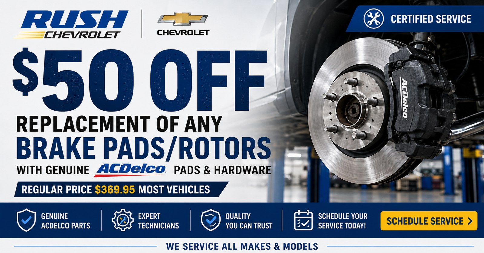 $50 off any cooling system flush with genuine GM DexCool